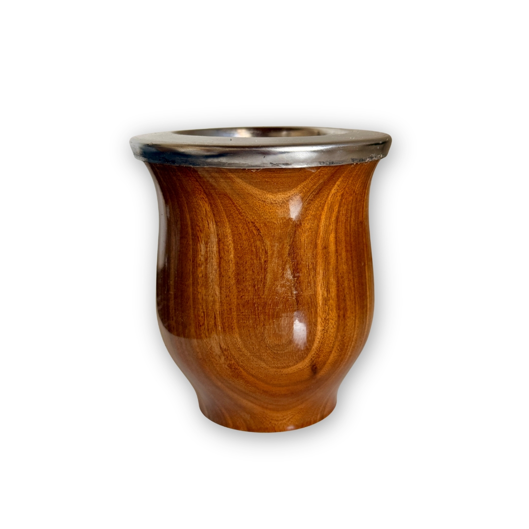 Mate Camionero de Algarrobo Laqueado
